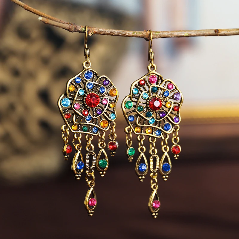 Colorful Vintage Mandala Earrings (Buy 1, Get 1 free)